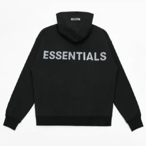 Fear Of God Essentials Reflective Letter Hoodie