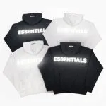 Fear Of God Essentials Reflective Letter Hoodie