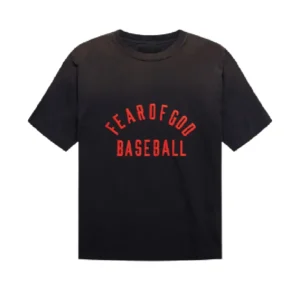 Fear of God Baseball Tees Black