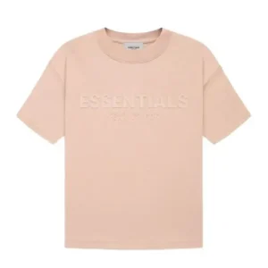 Fear of God Essentials Pink T-shirt