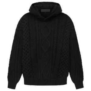 Fear of God Essentials Cable Knit Hoodie