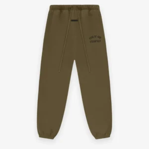 Brown essentials sweatpants